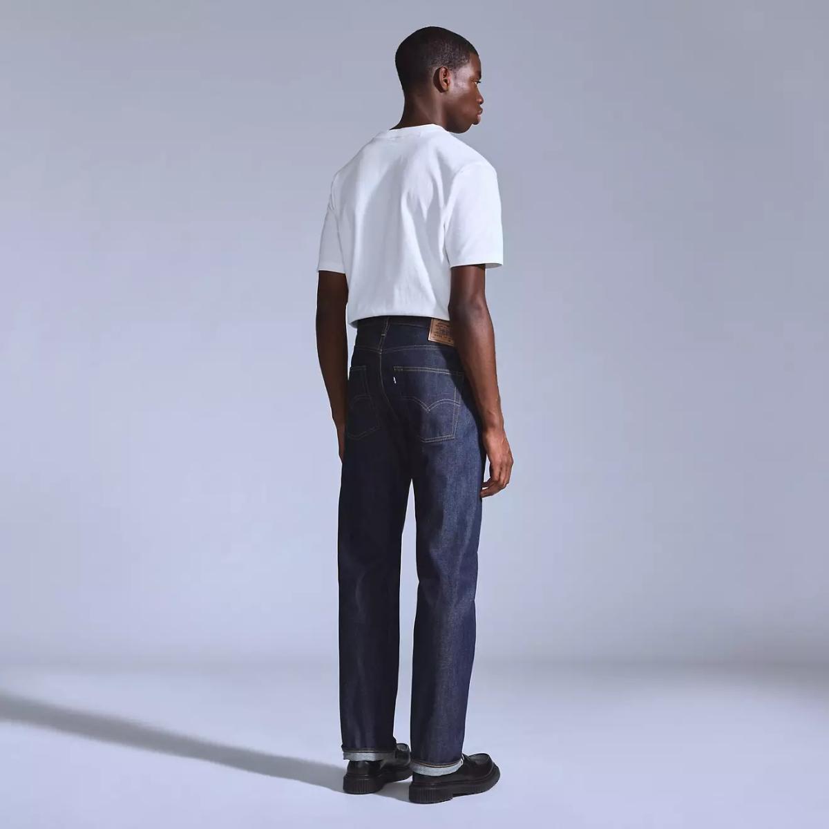 1980's 501® Original Fit Selvedge Jeans Dark Wash - MILWORKS