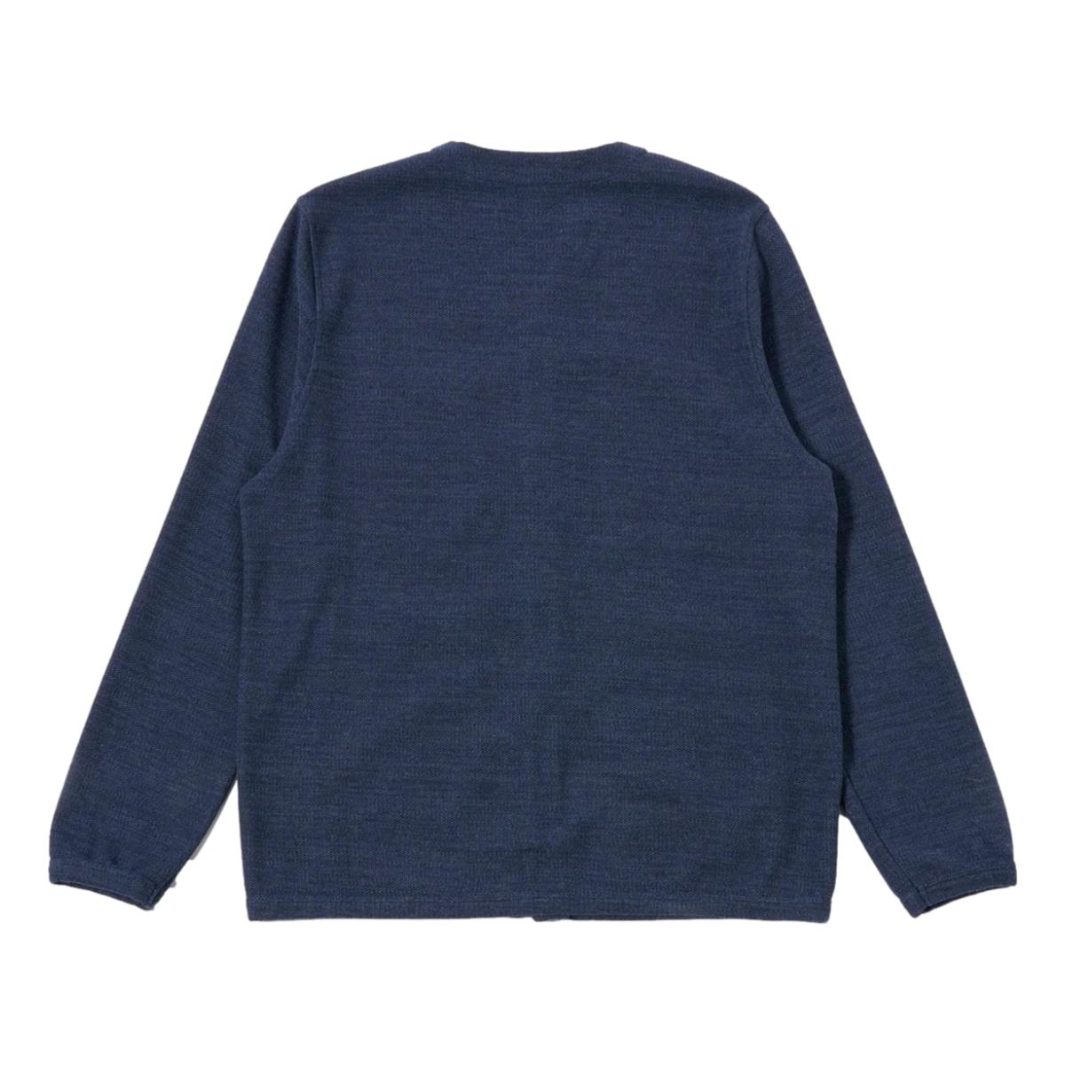 Universal Works - Navy Maiorca Jersey Cardigan - MILWORKS