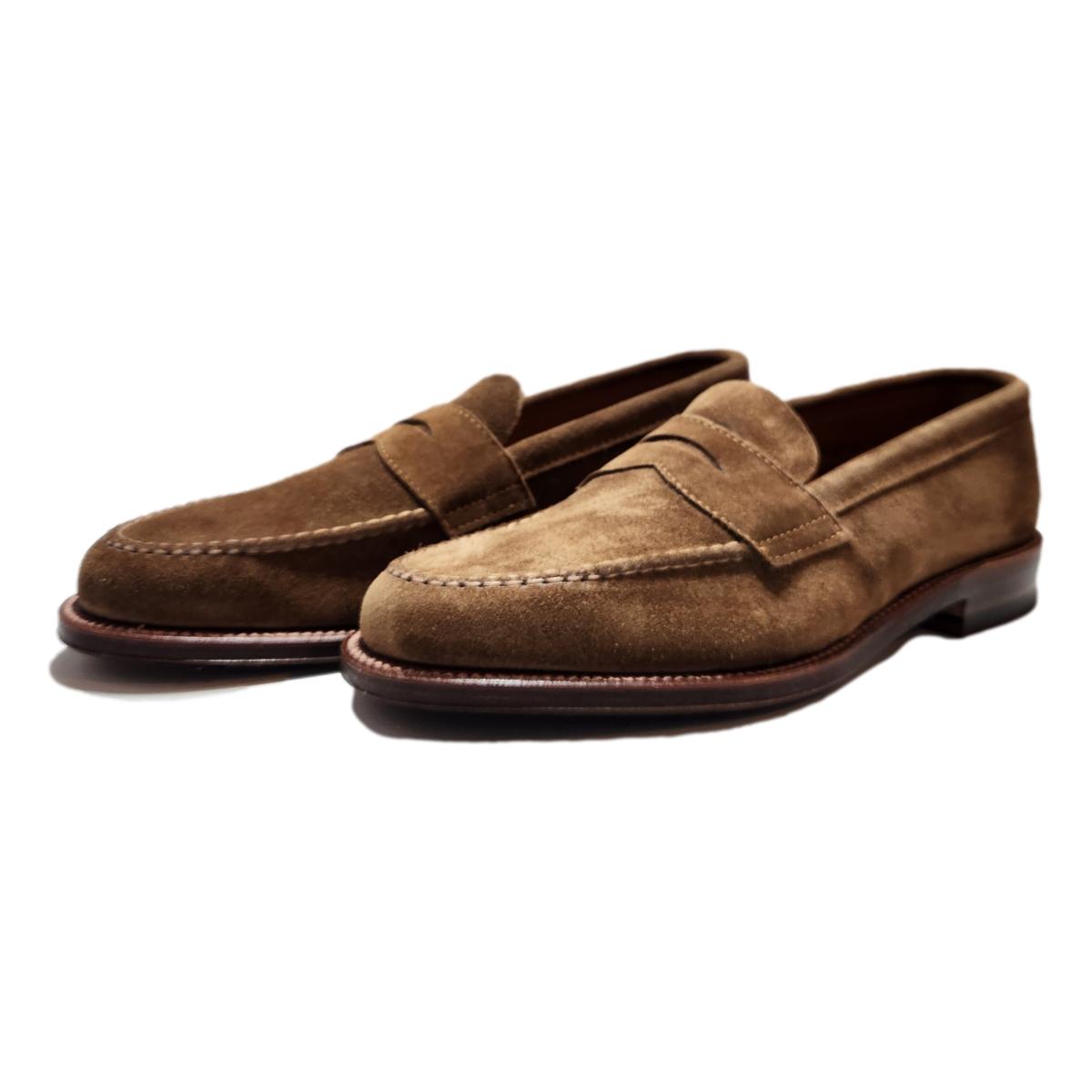 6243F Unlined Leisure Hand Sewn Loafer in Snuff Suede