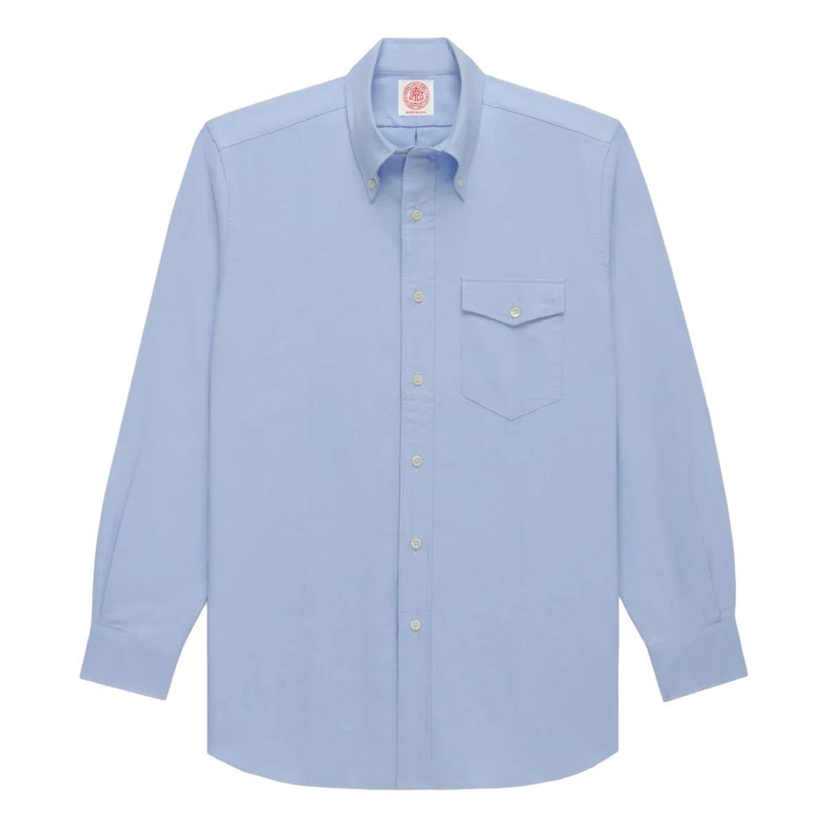 Oxford Cloth Sport Shirt Blue