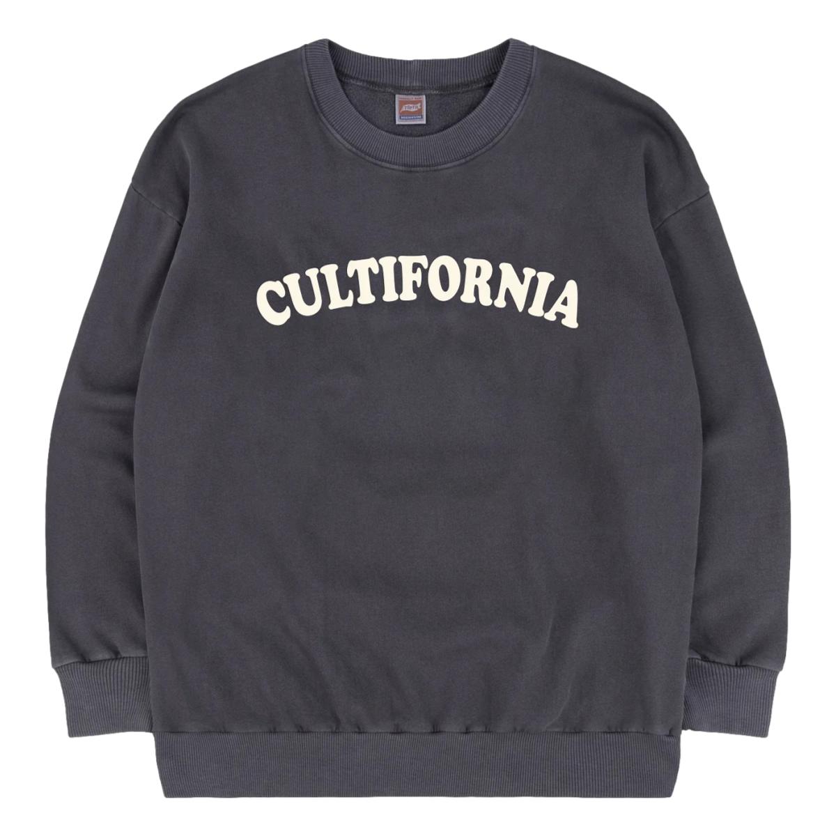 Cultifornia Sweatshirt Vintage Black – MILWORKS