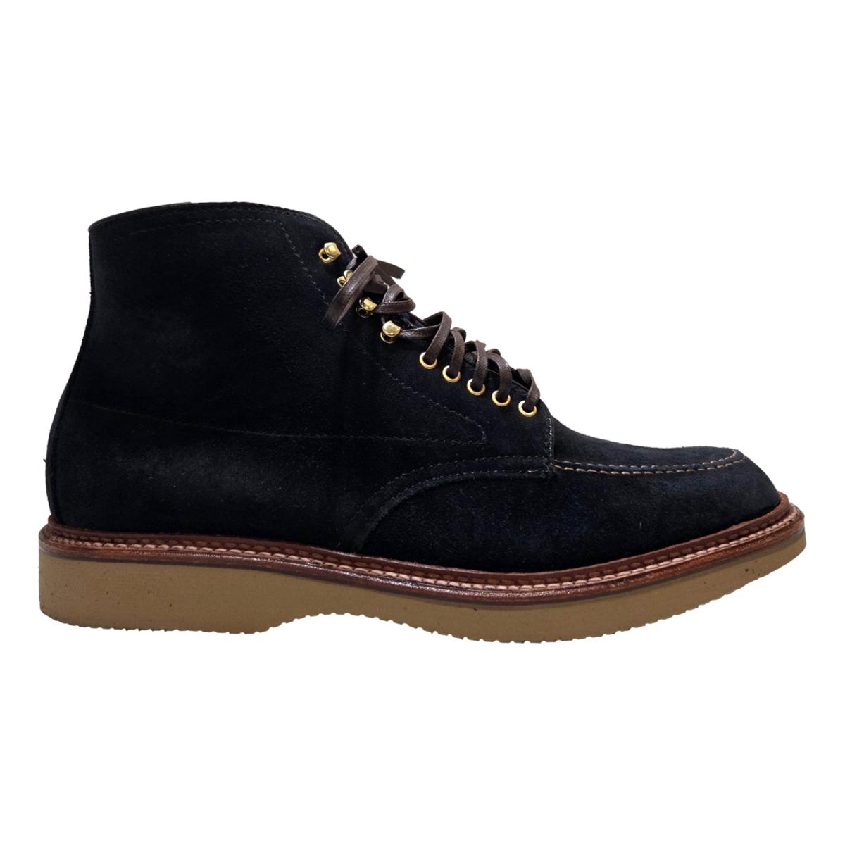 Alden D2910H Indy Boot Navy Suede - MILWORKS