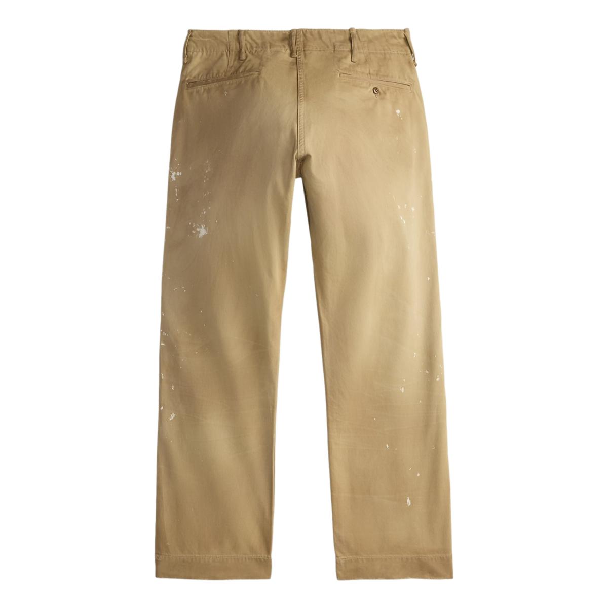 RRL Distressed Chino Field Pant New Khaki - MILWORKS