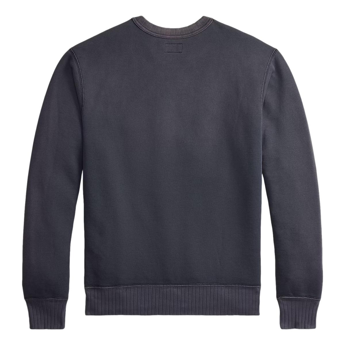 RRL French Terry Graphic Sweatshirt Faded BlueMILWORKS