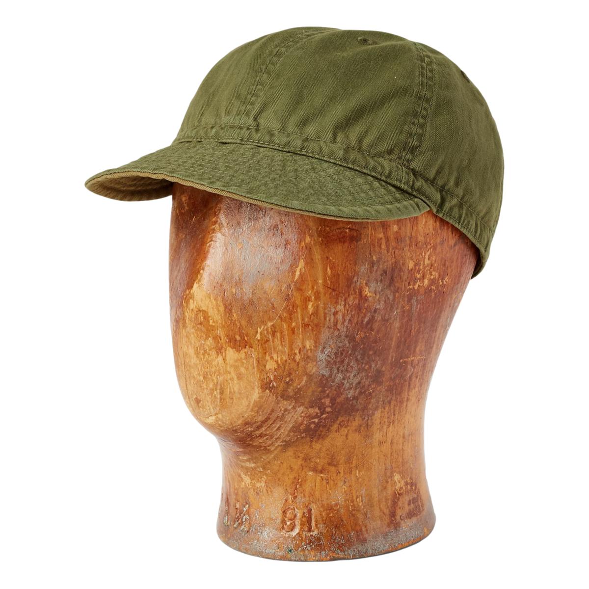 Herringbone Twill Service Cap Olive Drab – MILWORKS