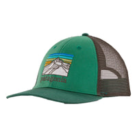 Line Logo Ridge LoPro Trucker Hat Gather Green