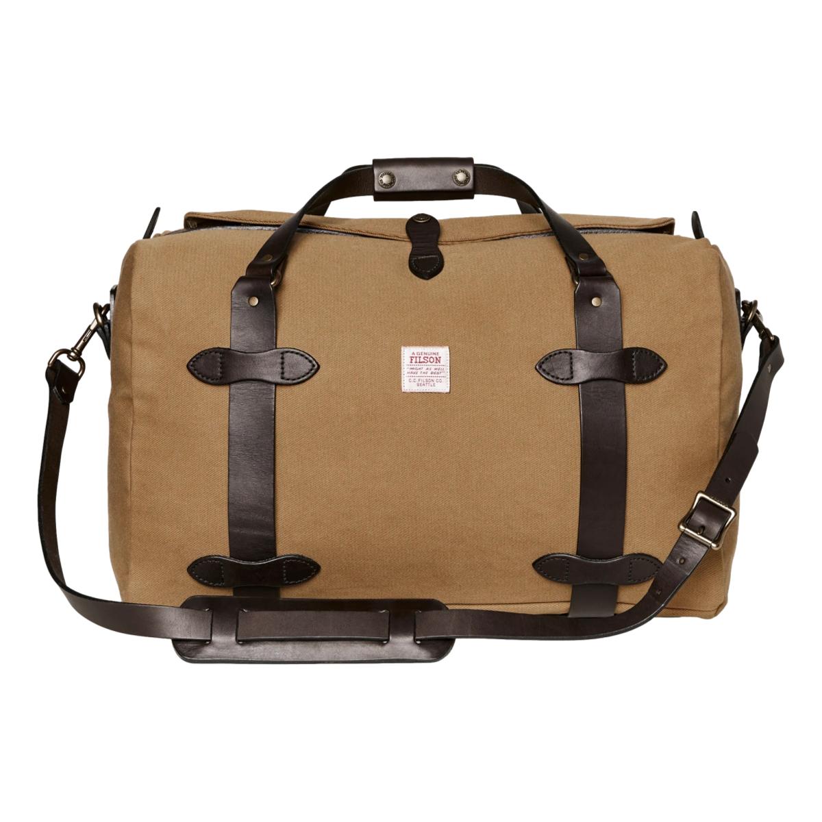 Medium Rugged Twill Duffle Bag Navy