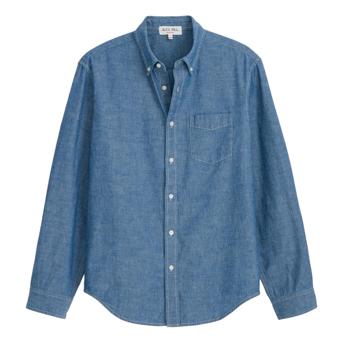 Alex Mill Shirt Washed Chambray - MILWORKS