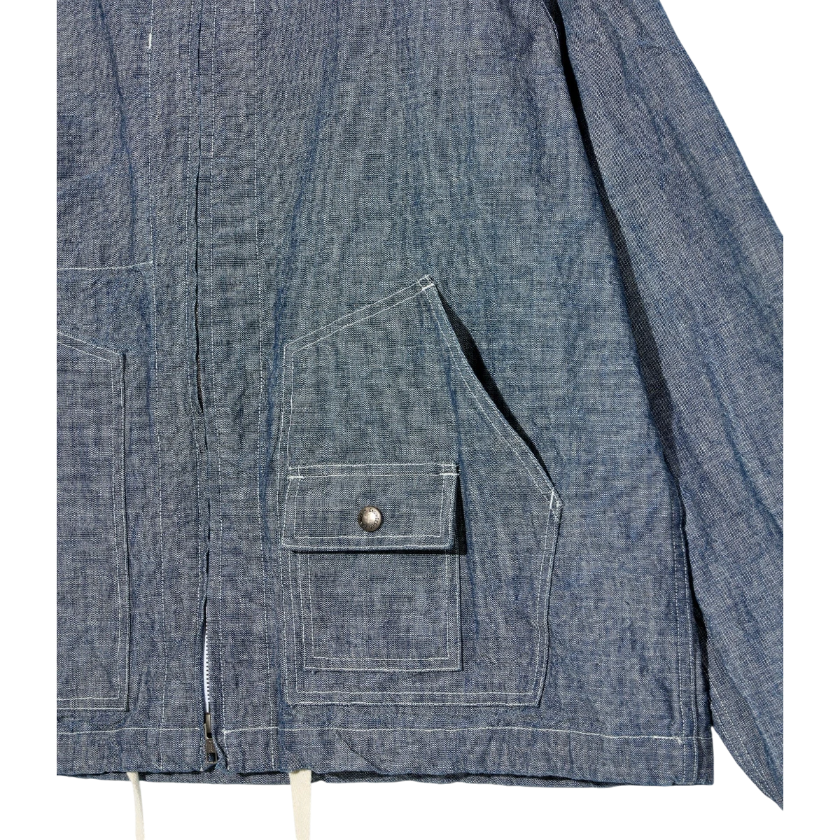 EG Workaday Deck Parka Indigo 10oz Sea Canvas - Milworks
