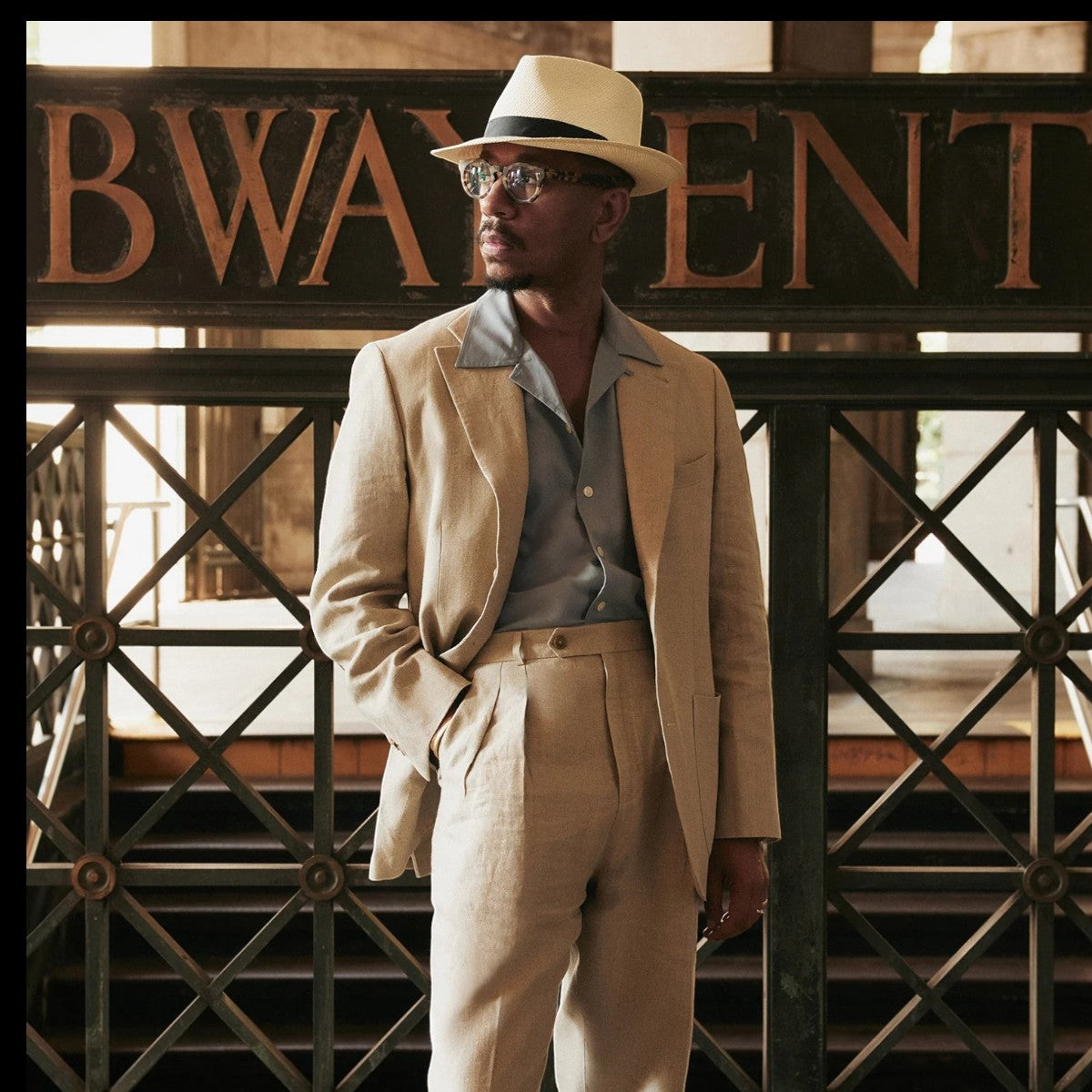 Stetson Retro Panama Fedora Natural - MILWORKS