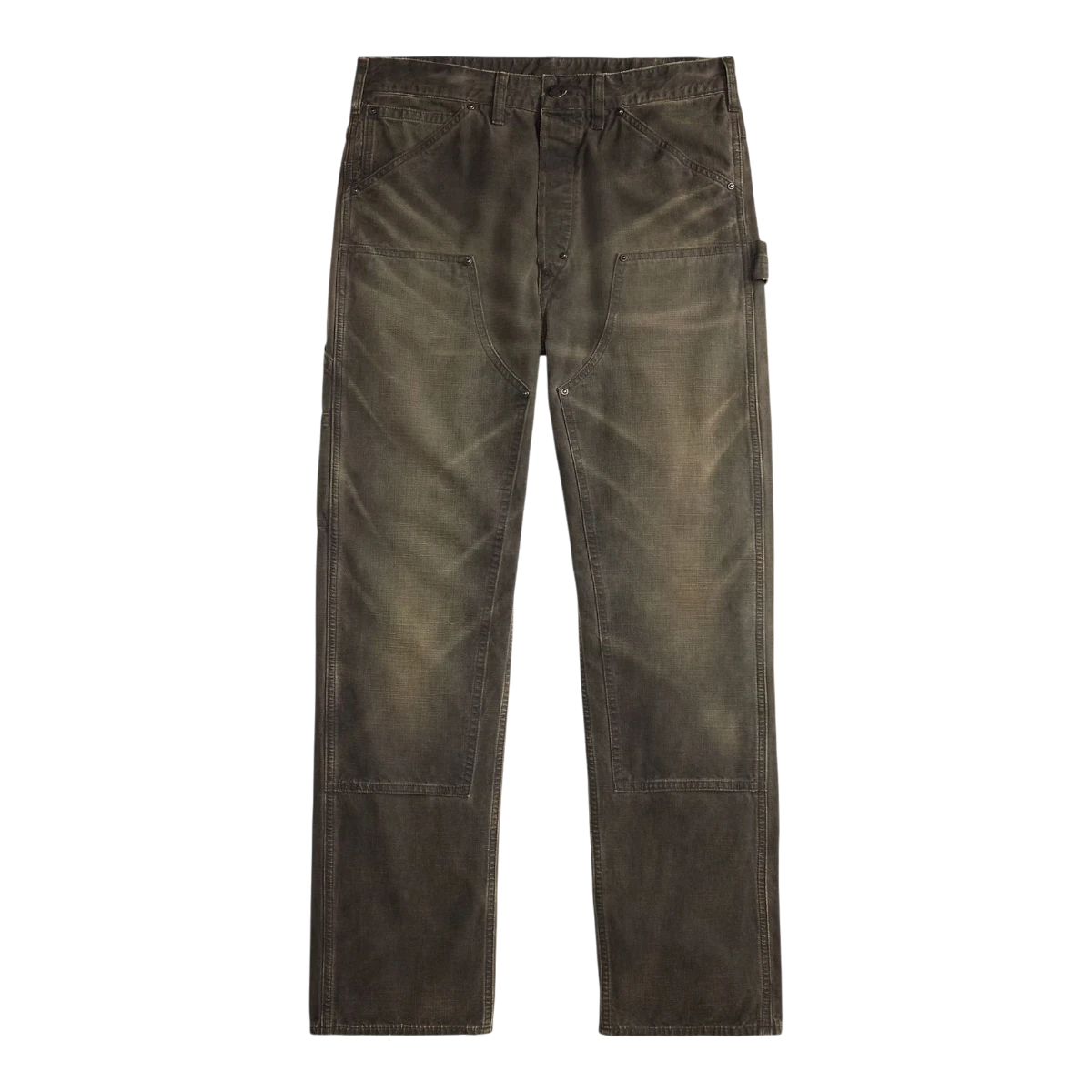 RRL Engineer Fit Canvas Carpenter Pant Black – MILWORKS