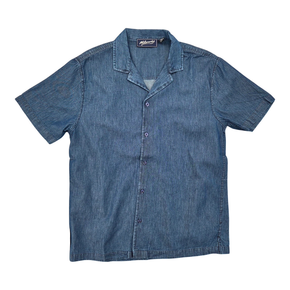 Denim Camp Shirt - MILWORKS