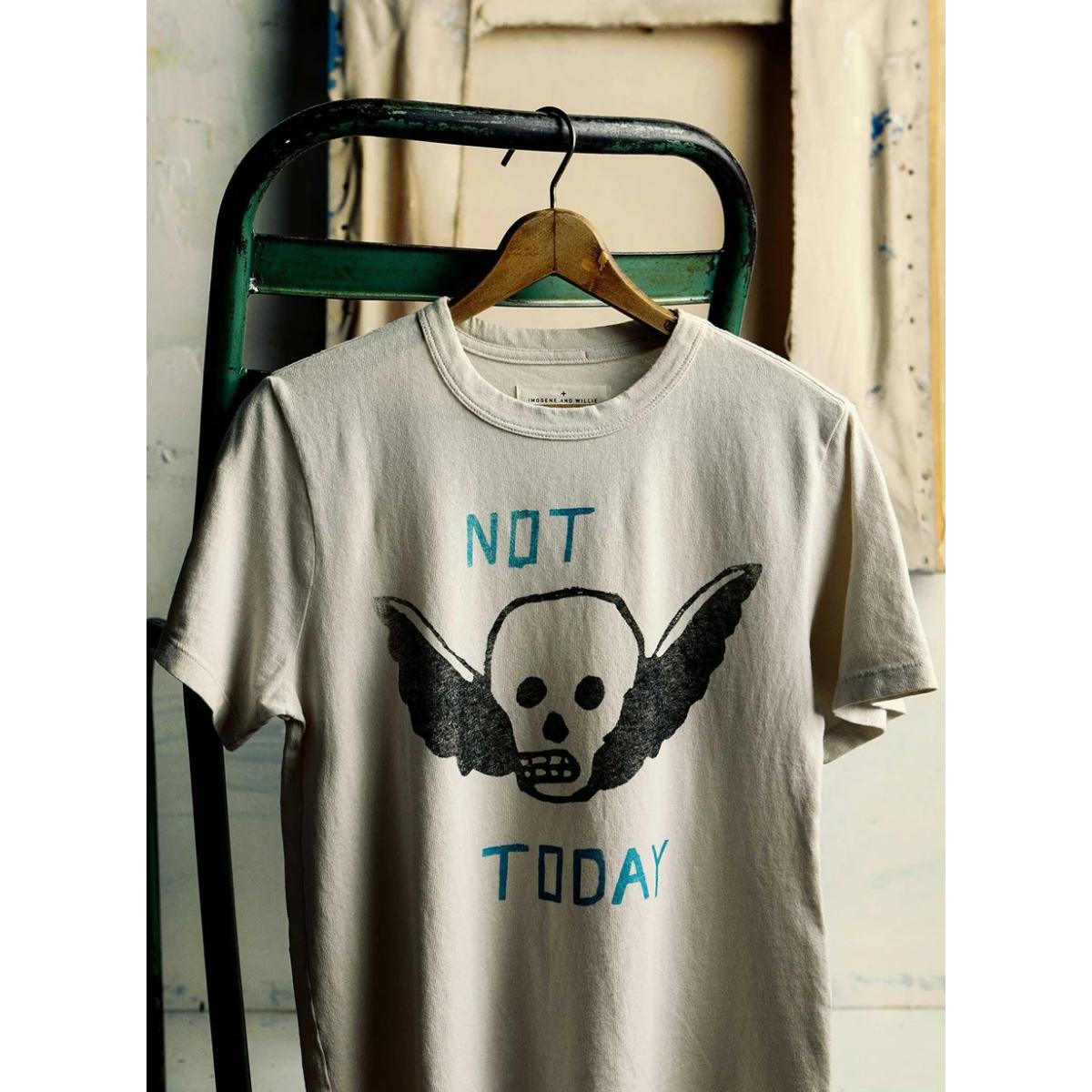 Not Today Tee White - T Shirt