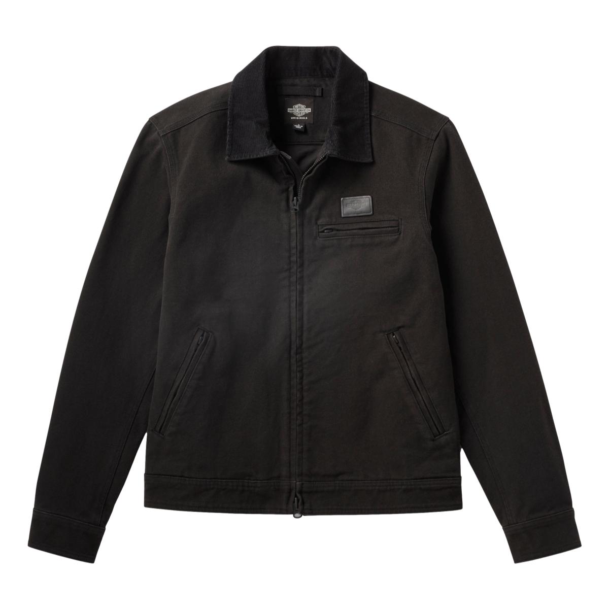 Harley-Davidson Originals Union Canvas Jacket Washed Black – MILWORKS