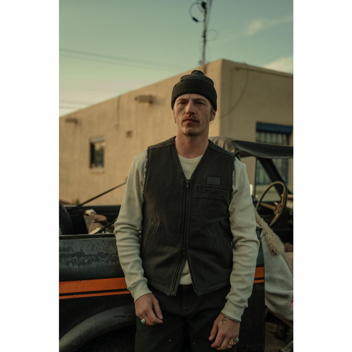Harley-Davidson Originals Union Canvas Vest Washed Black – MILWORKS