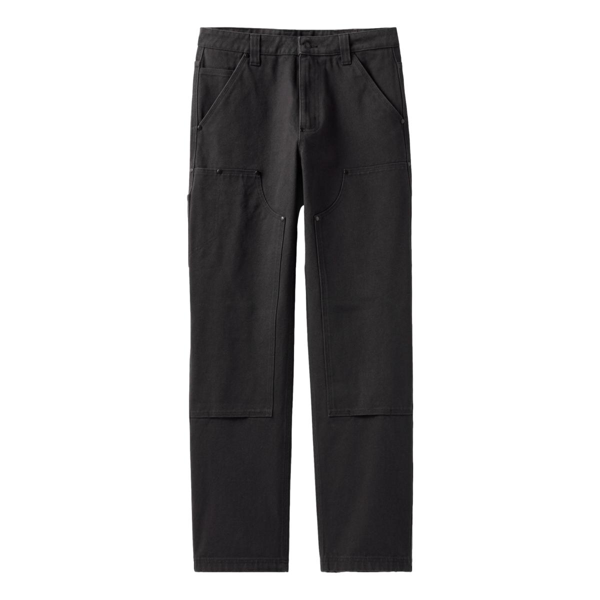 FI-Distressed Double Knee Pants （ブラック） FI - Distressed Double Knee Pants / D-Gray ダークグレー ダブルニー
