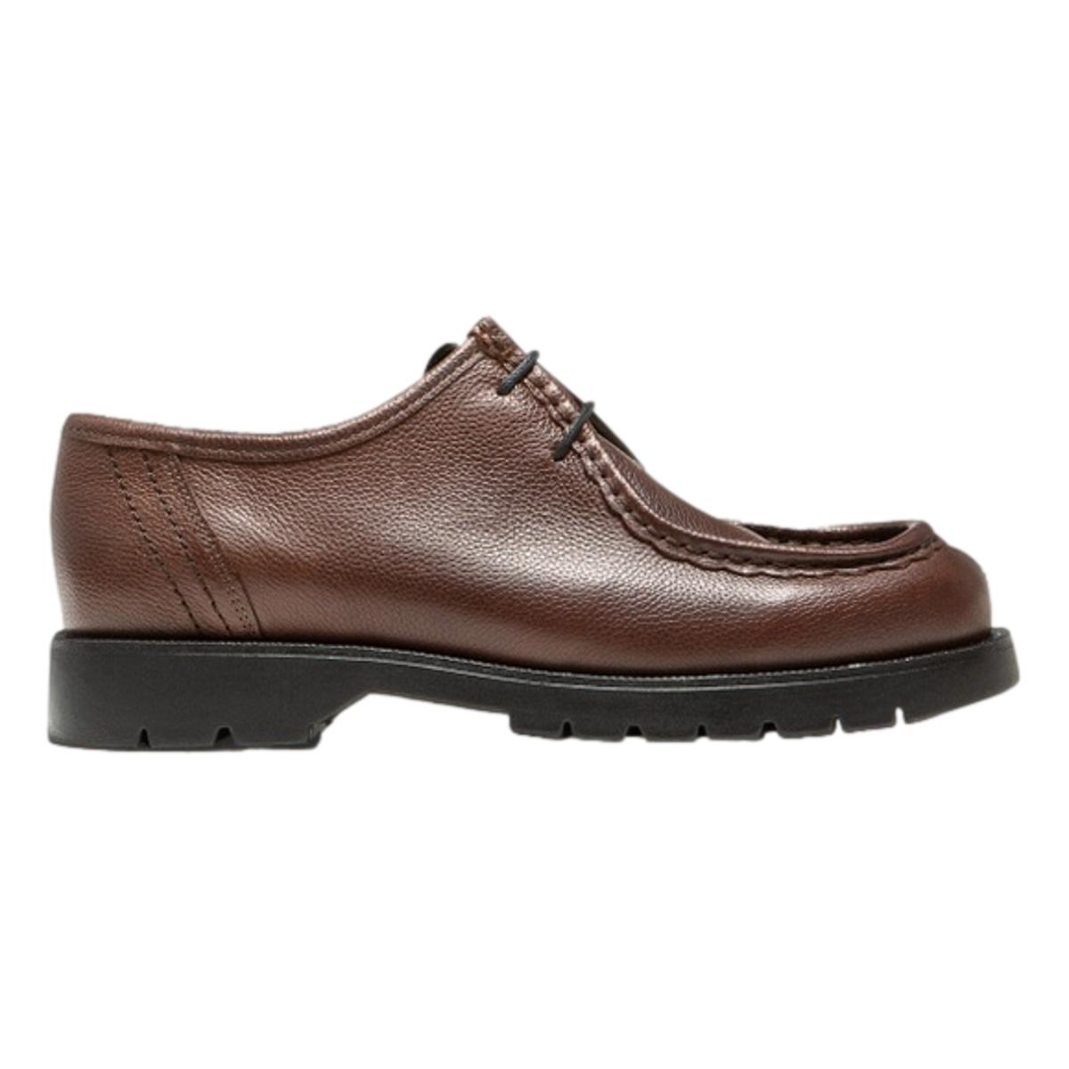 Vgt SHELLYS BROWN LOAFERS SIZE UK 9 EU 43 MADE IN ITALY Velasca | Black leather loafers with fringe, Made in Italy main image 3
