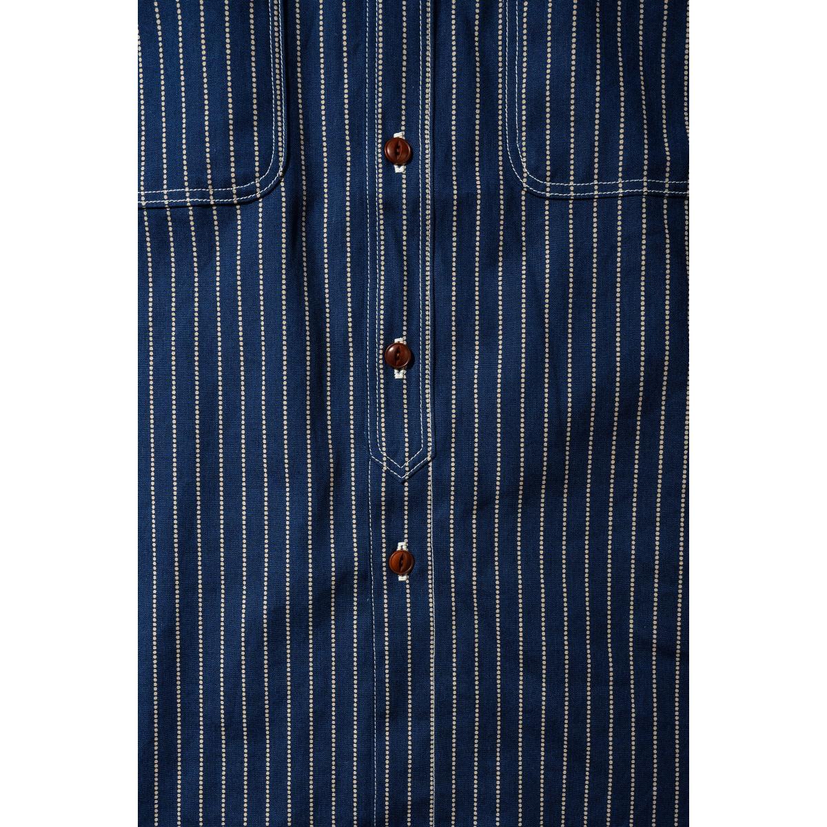 Selvedge Chambray Work Shirt Wabash - MILWORKS
