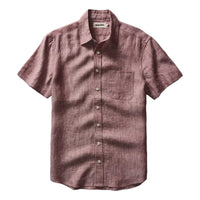 Short Sleeve California Dried Cherry Hemp - Shirt