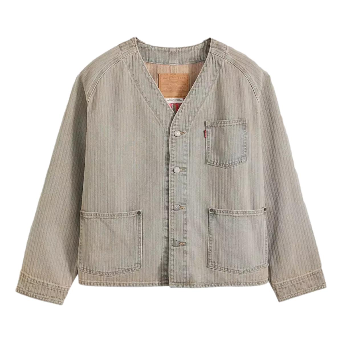 Levis Union Engineer Cardigan Uniform Badge Tan - MILWORKS