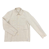 Work Jacket Natural Linen Canvas - Chore