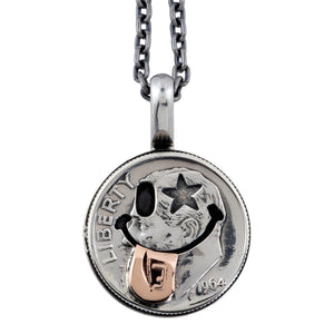 10¢ Tongue Out Necklace - Necklace