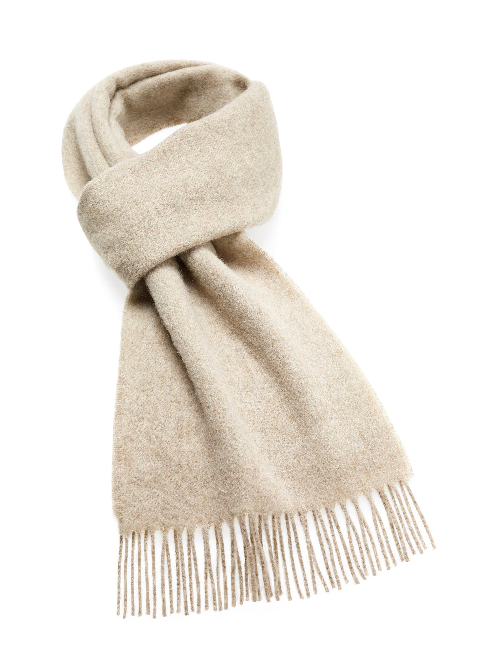 Bronte Moon - Plain Luxury Scarf - 100% Merino Lambswool