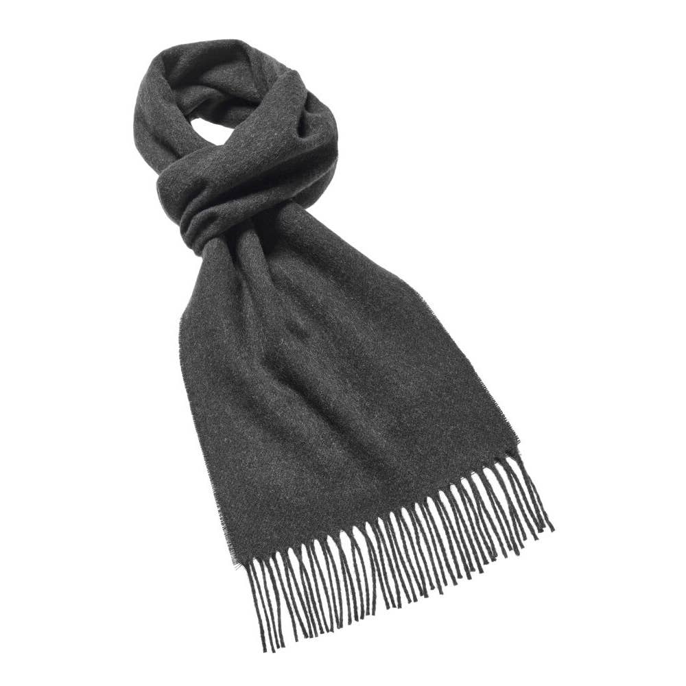 Bronte Moon - Plain Luxury Scarf - 100% Merino Lambswool