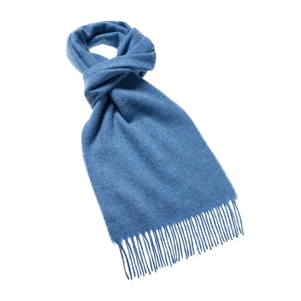 Bronte Moon - Plain Luxury Scarf - 100% Merino Lambswool