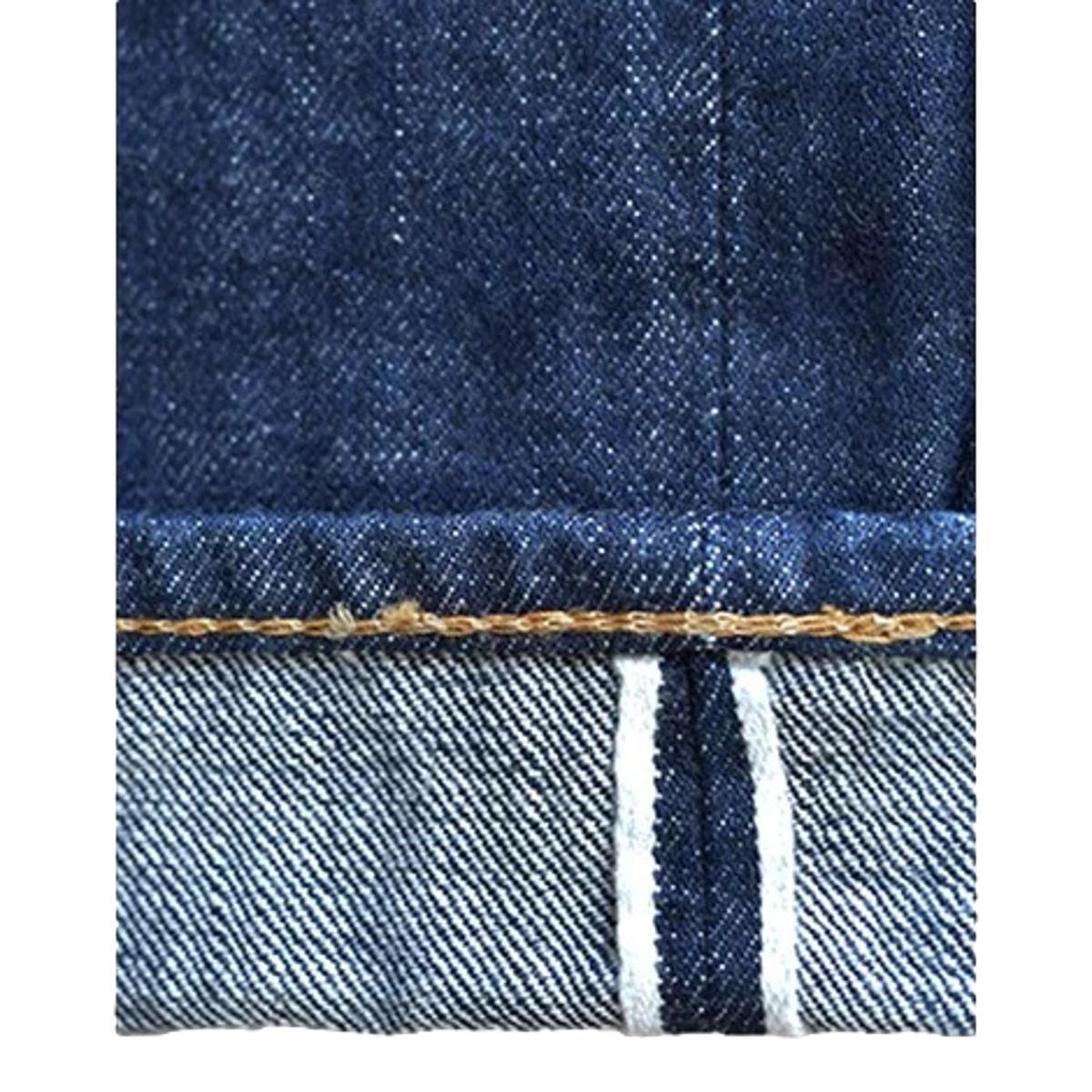 107 Ivy Fit Selvedge Denim 2 Year Wash - denim