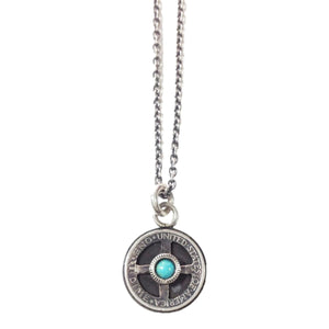 10c Medicine Wheel Pendant - Necklace