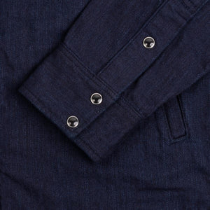 10oz Double Cloth Denim CPO Shirt Indigo - Shirtis