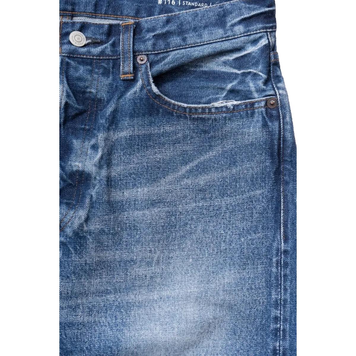 116 Standard Selvedge Denim Used Wash - Denim