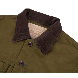 12oz Whipcord Modified Type III Jacket Olive Drab Green -