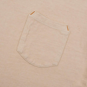 13 Ounce Pocket T-Shirt Cream - T Shirt