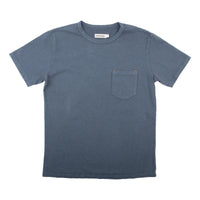 13 Ounce Pocket T-Shirt Faded Blue - T Shirt