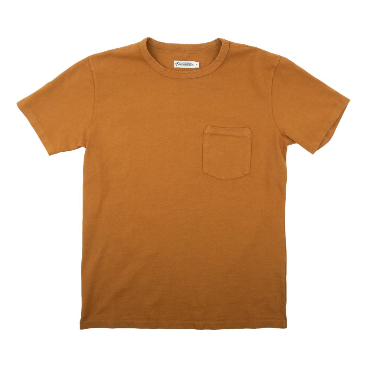 13 Ounce Pocket T-Shirt Tobacco - T Shirt