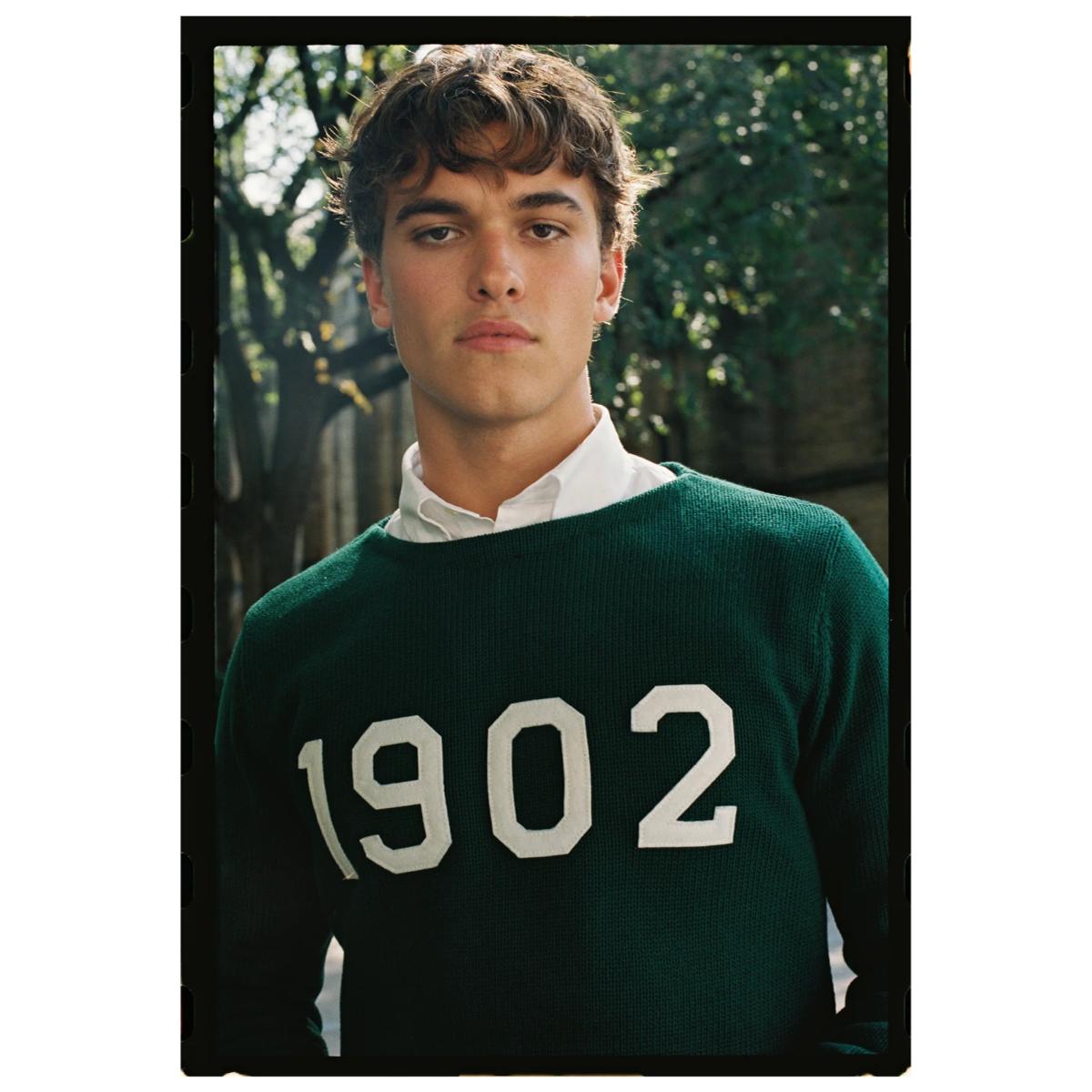 1902 ’Take Ivy’ Varsity Boatneck Sweater - Sweater