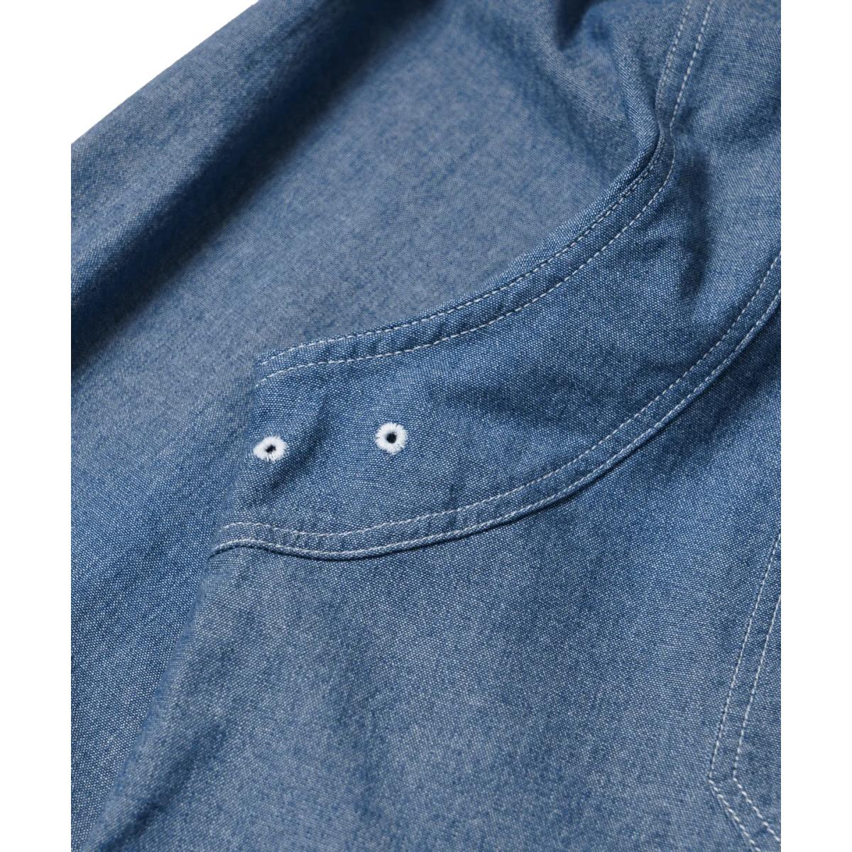 1920’s Chambray Work Shirt Blue - Shirt