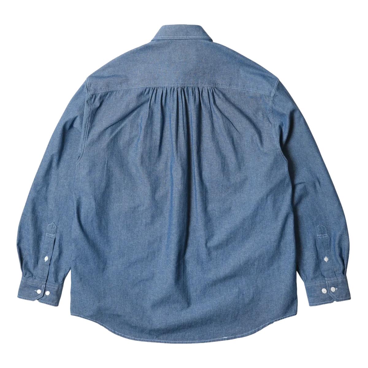 1920’s Chambray Work Shirt Blue - Shirt