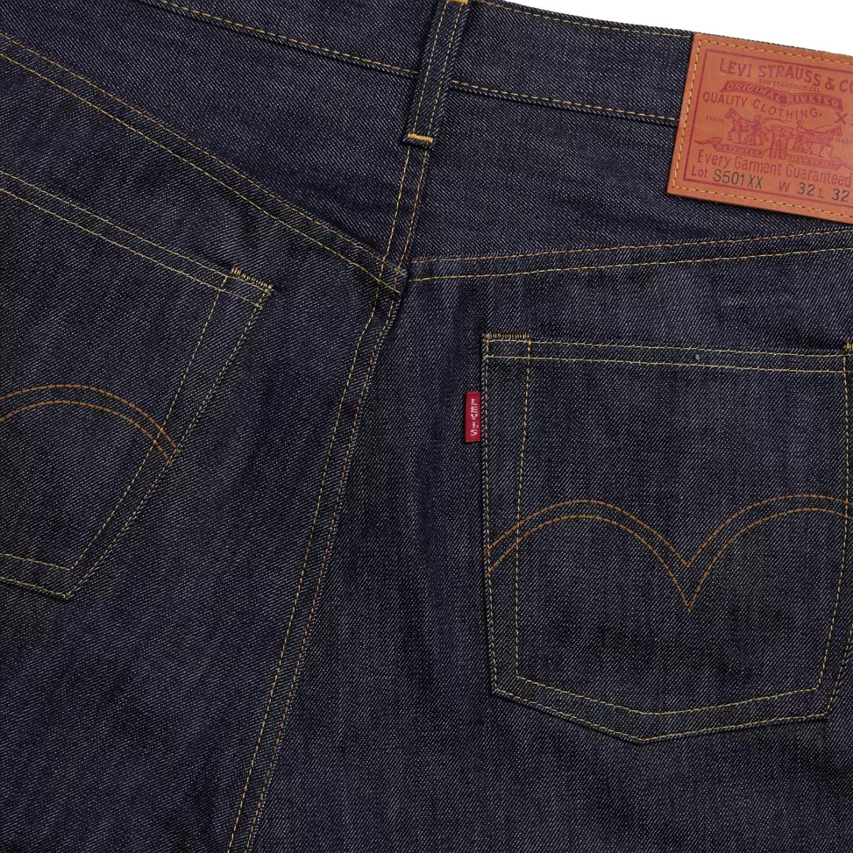 Levis Vintage Clothing 1944 501® Jeans Organic Rigid - MILWORKS
