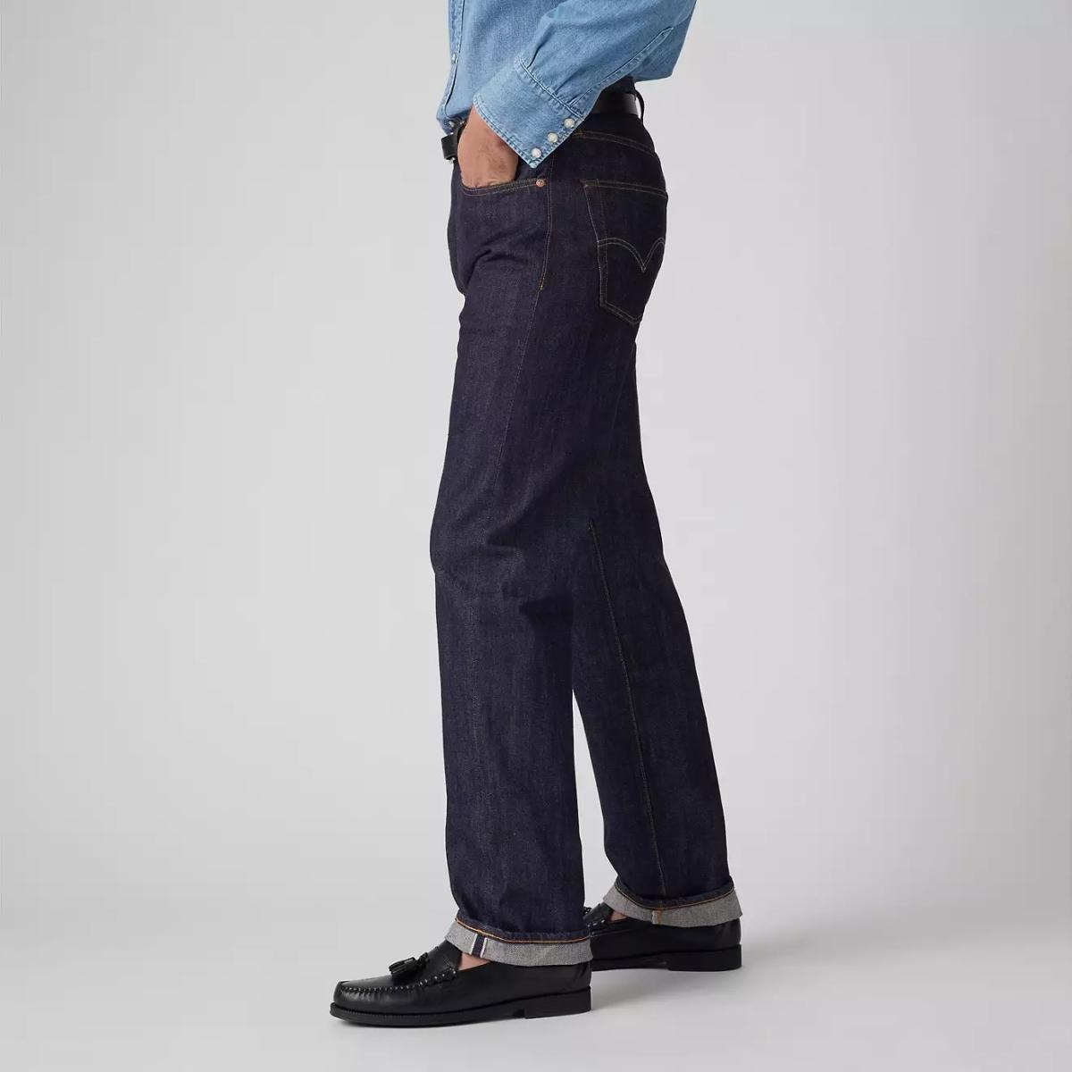 1947 501® Jeans Organic Rinsed Selvedge - Denim