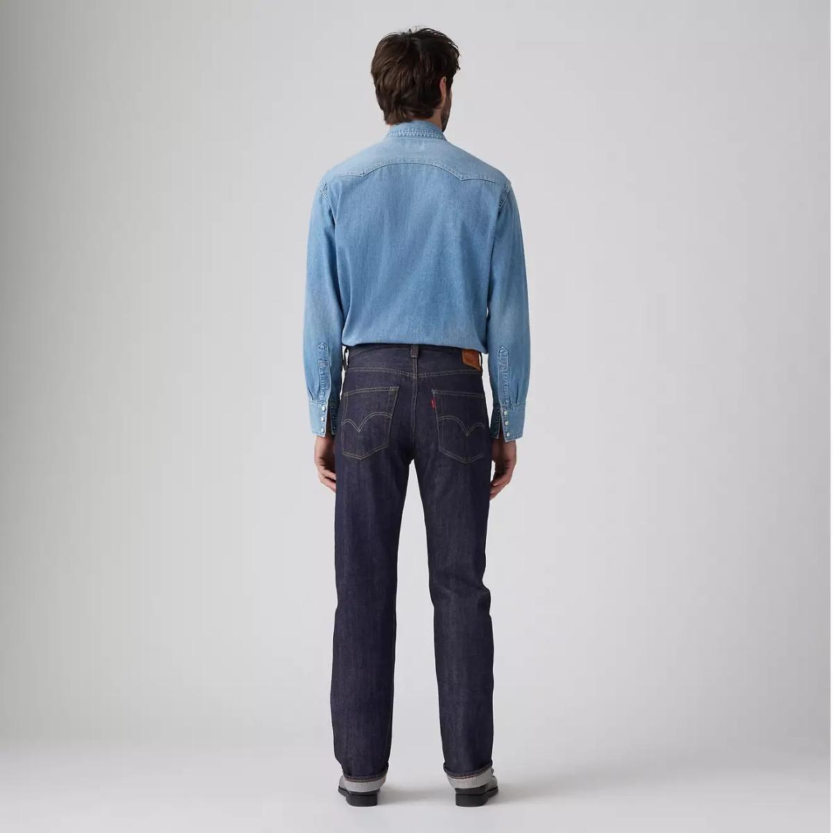 Levis Vintage Clothing 1947 501® Jeans Organic Rinsed Salvedge