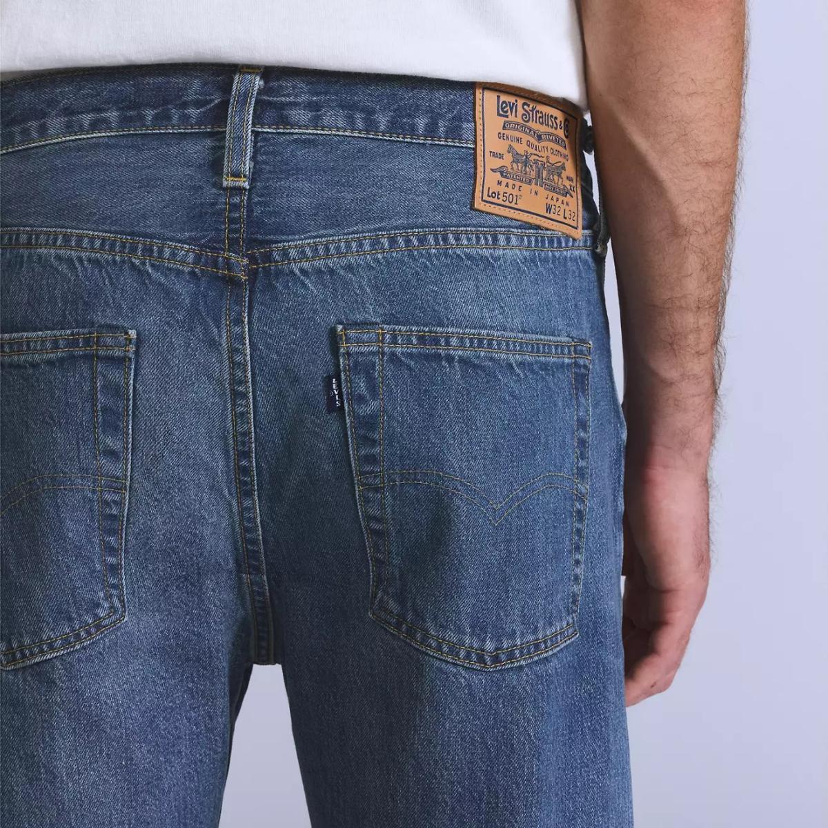 1980’s 501® Original Fit Selvedge Jeans Ahoy - Denim