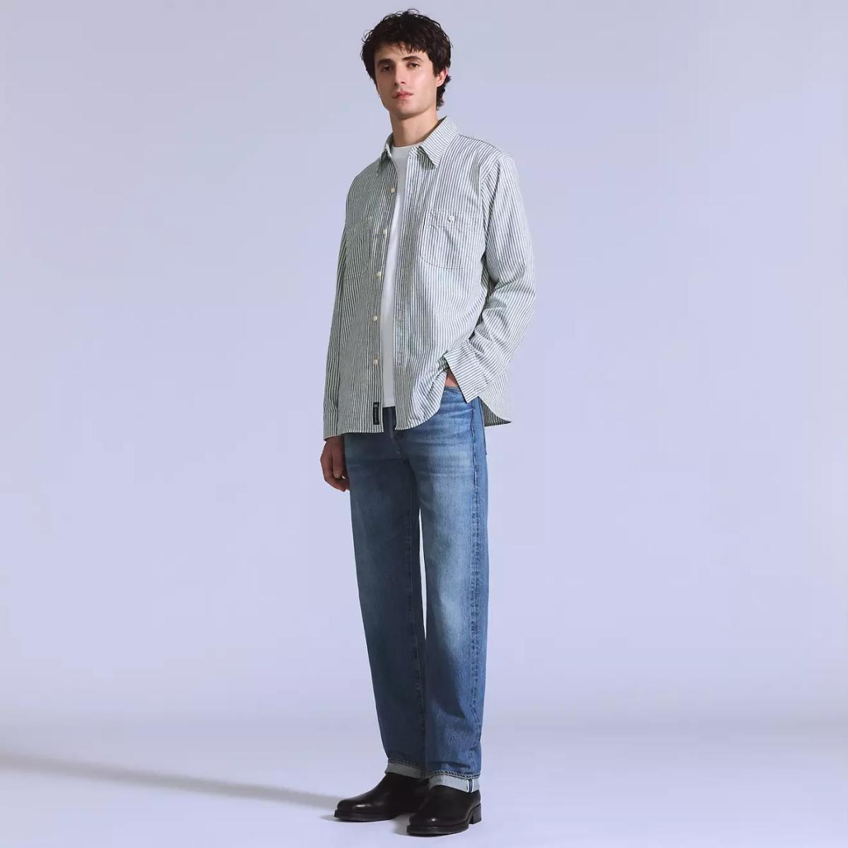1980’s 501® Original Fit Selvedge Jeans Ahoy - Denim
