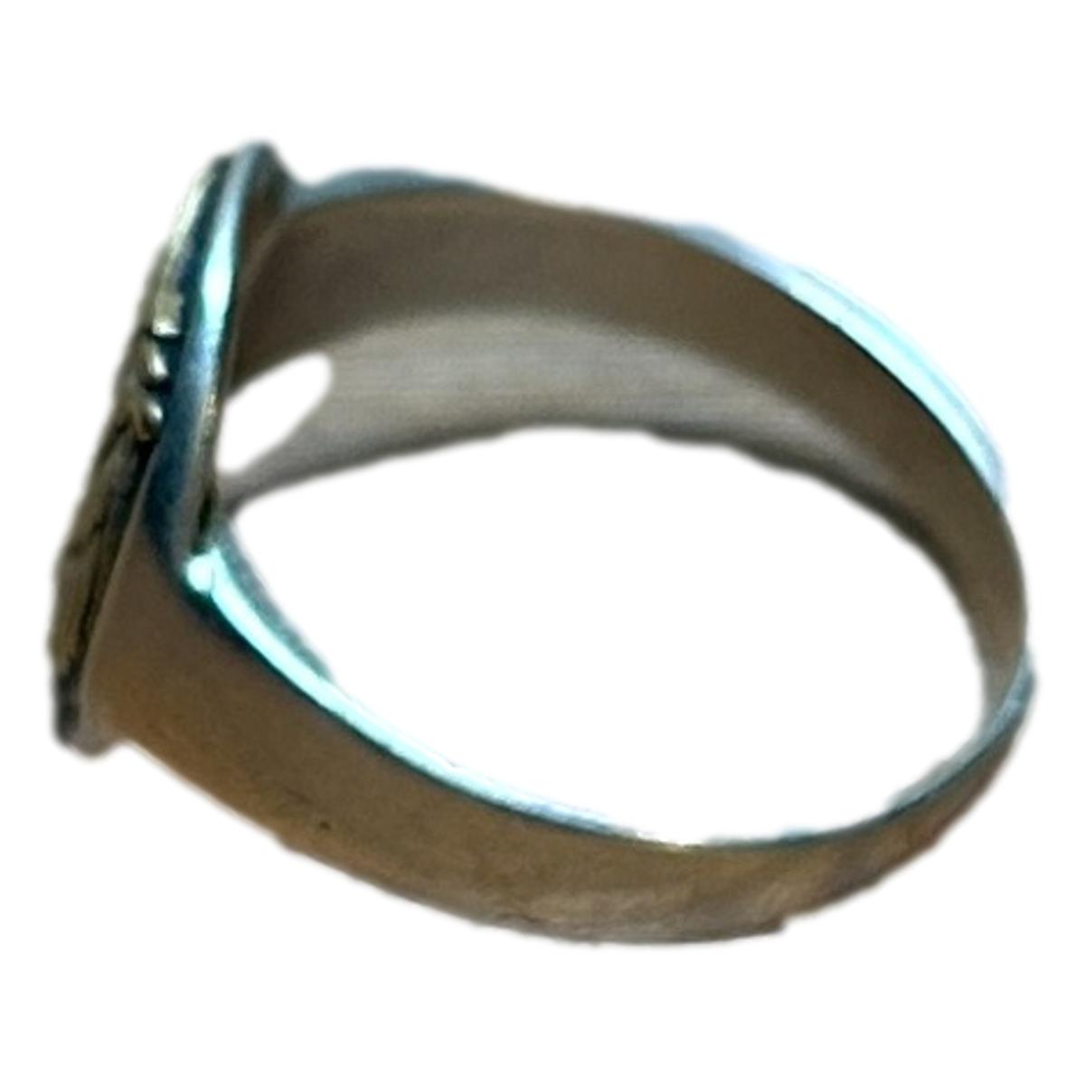 Eagle Warrior Ring Silver &amp; Brass