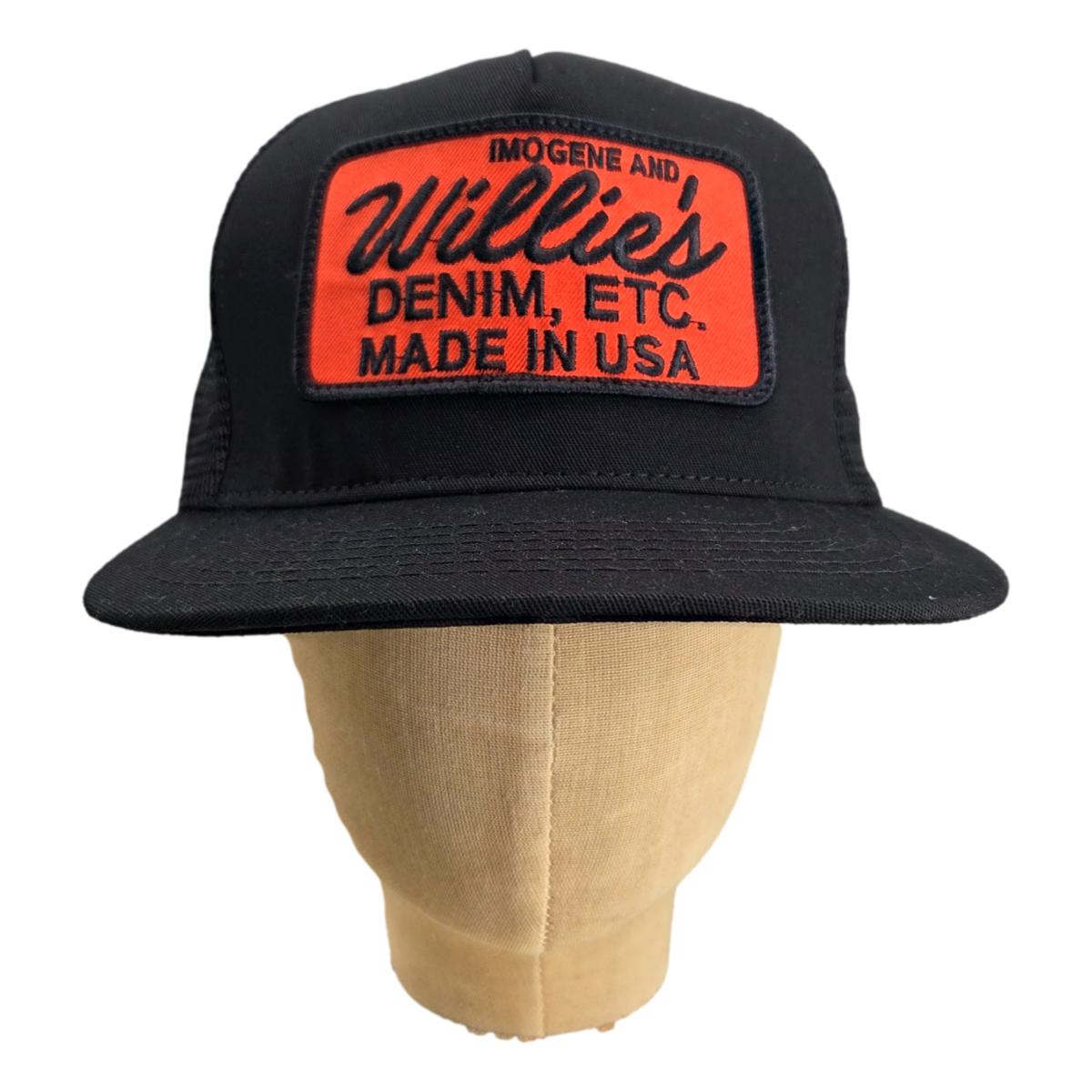 The "Denim Etc" Trucker Black