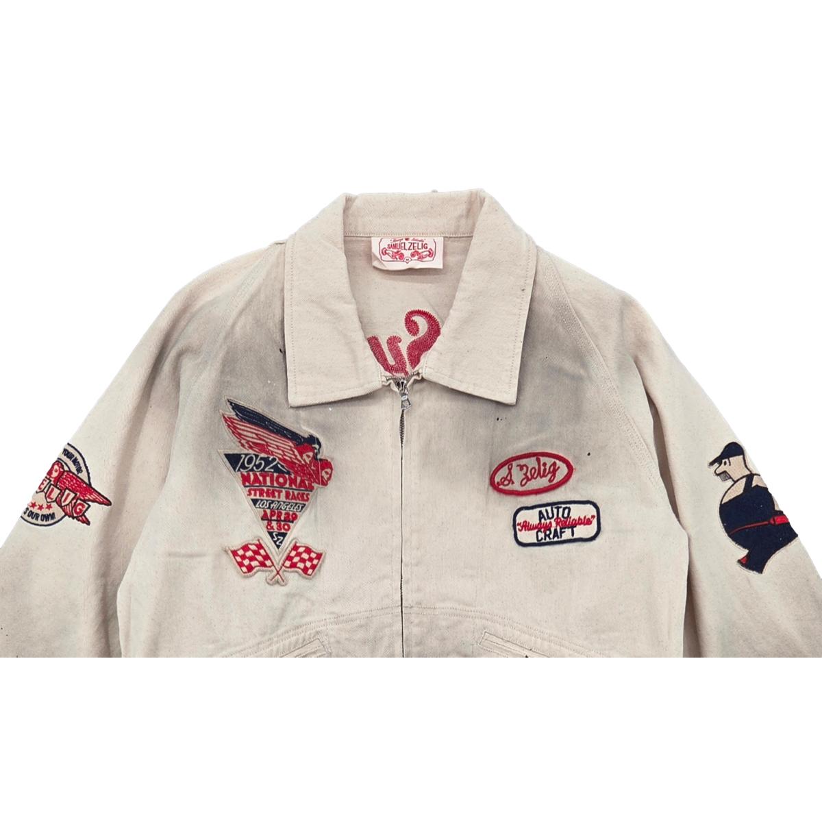 Service Zip Jacket Aged Natural
