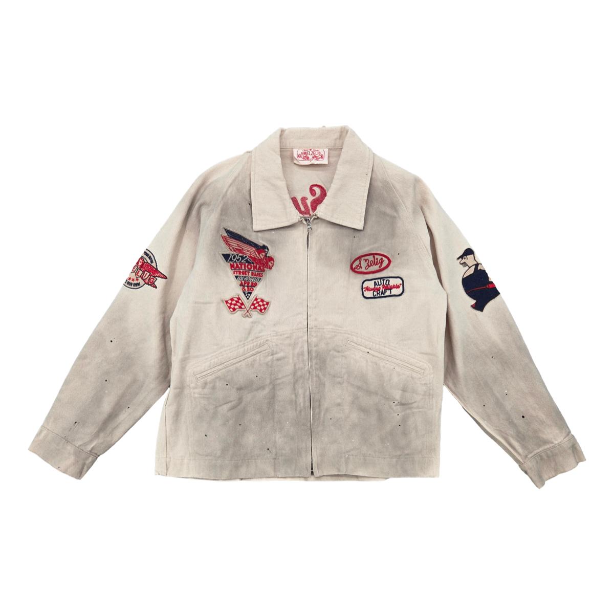Service Zip Jacket Aged Natural