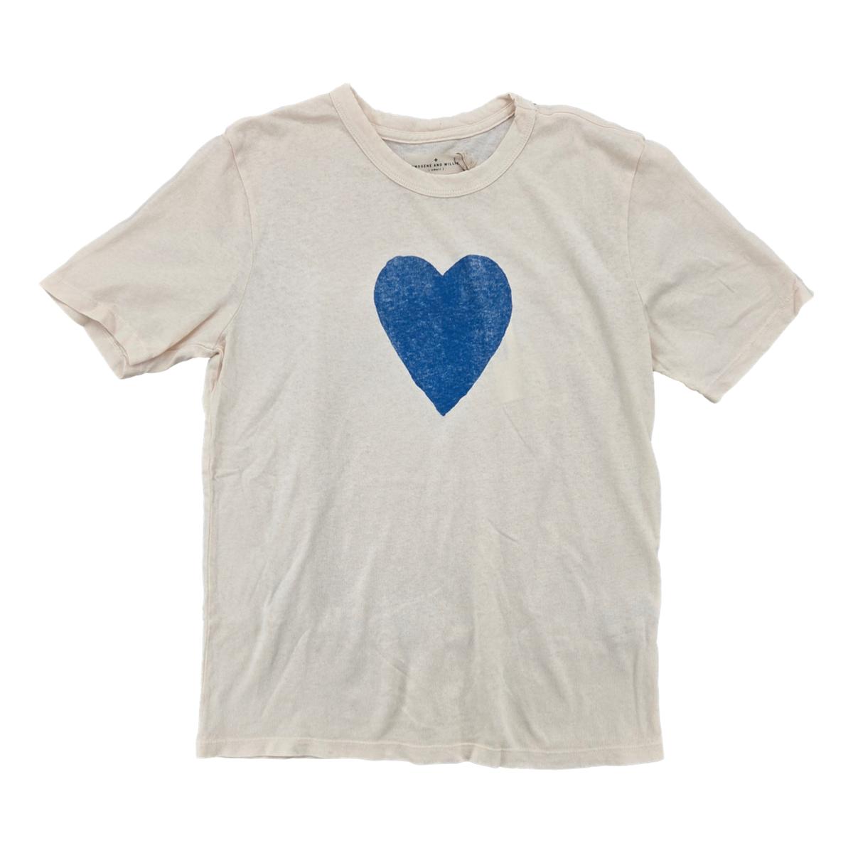 The “Heart” Tee in Blue